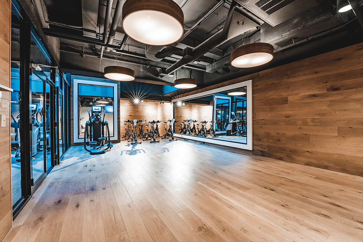 Spin and Yoga Room